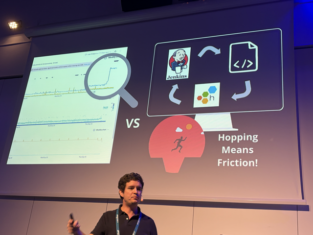 Context switching when investigating problems