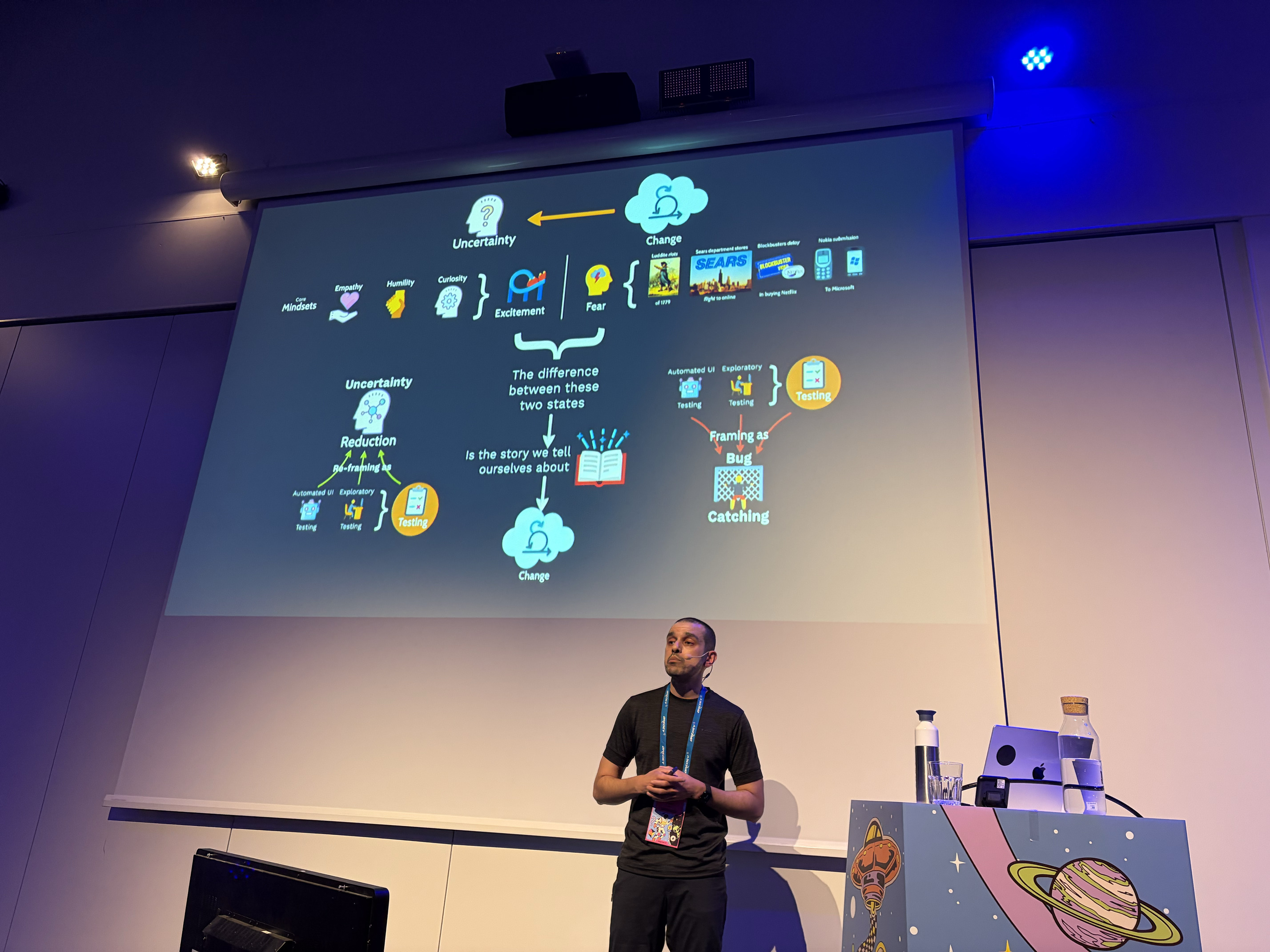 Change and dealing with unknown overall model